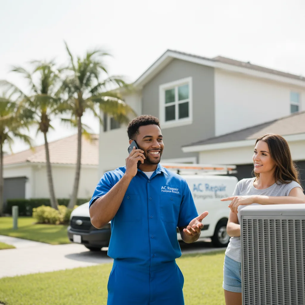 AC Repair Pompano Beach customer support in Brooklyn Center